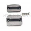 Httmt Duc-brake002- Alloy Brake Fluid Oil Reservoir Cap Cover Compatible With Ducat Monster 695 696 796 S2r