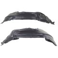 Front Fender Liner Splash Guard Pair For Jeep Cherokee 2014 2015 2016 2017 2018 With Off Road Package Driver And Passenger Side 