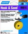 Norton Hook Sand Jobpack 49222 Loop Random Orbital Discs P100 Medium Grit Aluminum Oxide Abrasive For Finish Sanding And 