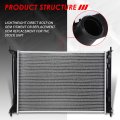 Dpi 13134 Factory Style 1-row Cooling Radiator Compatible With Soul 2 0l 10-11 Aluminum Core