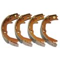 Emergency Brake Shoe 081-3248 Asbestos Free With Rust Protection Coated Steel Cores Includes Driver And Passenger Side Shoes 
