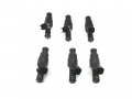 Jem Jules 6pcs 4-hole Upgrade Fuel Injectors For 99-04 4 0l Jeep Cherokee 0280155784 
