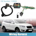 1 Set 118269 Vehicle Side 4-pin 4 Way Trailer Wiring Harness Converter For Kia Sorento 2011-2020