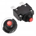 Uxcell Thermal Circuit Breakers 6a 125 250v Ac 32v Dc Push Button Manual Reset Overload Protector Switch 2 Pcs