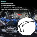 X Autohaux 2pcs Spark Plug Ignition Wire For Suzuki Vitara Jls Jlx Jx 1 6l L4 Gas 2000 2001 Black