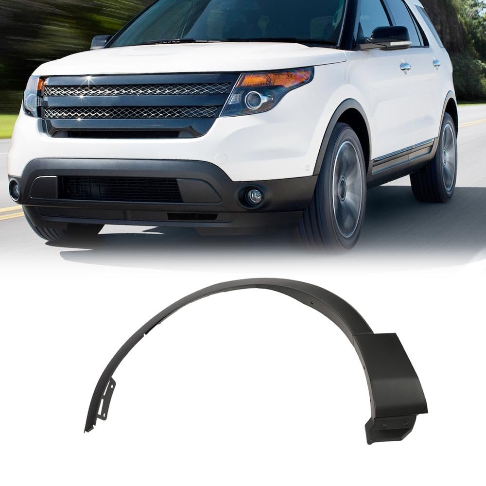 Wheel Arch Trim Fender Flares Molding Front Left For Ford Explorer 2011 2012 2013 2014 2015