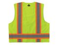 Glowear 8248z Ansi Two-tone Surveyors Reflective Safety Vest Lime Small Medium 