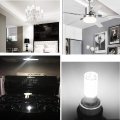 Lxcom Lighting E14 Led Bulb 2w Corn 20w Incandescent Equivalent Cool White 6500k European Base Microwave Refrigerator Light For