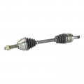 Front Lh And Rh Cv Axle Assembly Set With Intermediate Shaft For 2003 To 2007 Nissan Murano All Wheel Drive 2 Piece Kit 