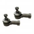 A-partrix 2pcs Front Outer Steering Rod End Tie Track Tierod Fits Mitsubishi 3000gt 1991-1999 Cordia 1983-1988 Diamante 