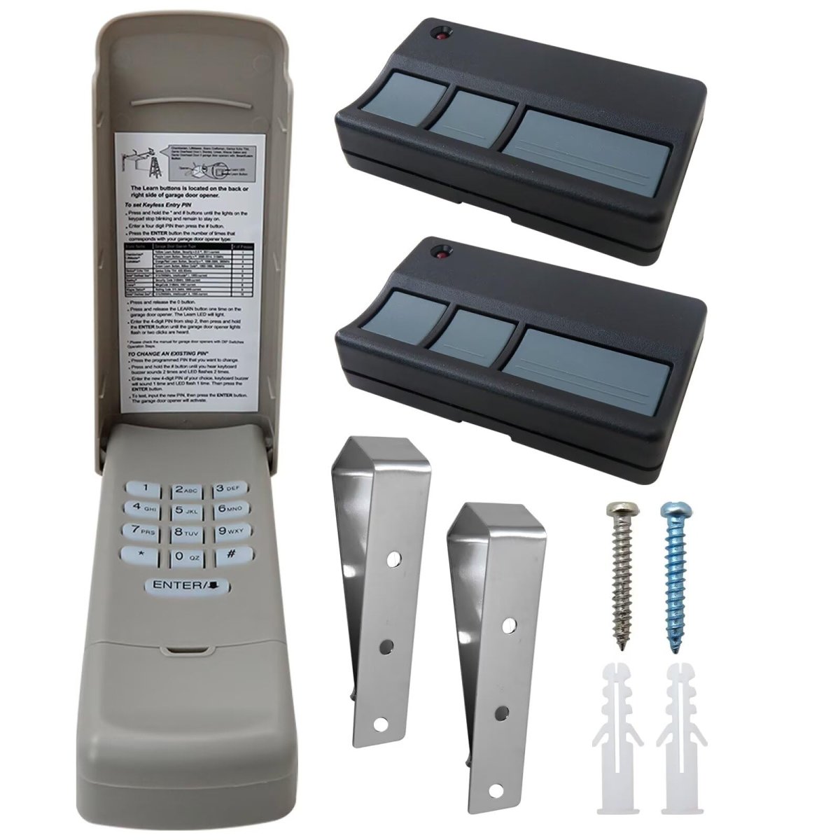Garage Door Opener Keypad Remote Fit For Liftmaster Yellow Learn 891lm 893lm 893max 81lm 61lm 84lm 8010 8065 8075 8155 8160