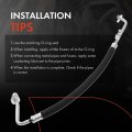 A-premium A C Discharge Line Hose Assembly Compatible With Jeep Grand Cherokee 1999-2001 V8 6 6l Sohc Compressor To Condenser