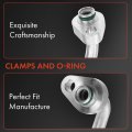 A-premium A C Discharge Line Hose Assembly Compatible With Jeep Grand Cherokee 1999-2001 V8 6 6l Sohc Compressor To Condenser