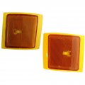 1994 95 96 97 98 1999 Chevy C1500 C2500 Suburban Lower Side Marker Light Driver And Passenger Pair For Gm2550144 Gm2551144  