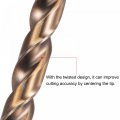 Uxcell M35 High Speed Steel Straight Shank Twist Drill Bit Gold Oxide 7 5mm Diameter 200mm Length