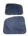 Freightliner Classic Xl Fld Curtains Sleeper Windows Set Of 2 Upper Bunk Blue 
