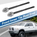 2pcs Front Inner Tie Rod Ends Kit Suspension Steering End For Dodge Ram 1500 2002-2005 Drag Link No Ev407