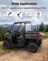 Ratcheting Utv Hunting Tool Rack Adjustable Grip Mount For Polaris Ranger 1000 Xp 900 800 700 500 570 General 1-7 16 Tie Down