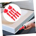 Doitool 30 Pcs Nozzle Caulking Glue Remover Tools Sausages Sausage Tips Finishing Kit Finisher Caulk Tool Pull Doors And