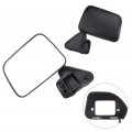 Driver Side View Mirror For 1987-1989 Toyota 4runner1987-1995 Pickup Textured Manual Fold Non-heated Abs