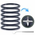 Pack Of 6 Replacement Parts Gaskets With Lip For 900w Nutribullet Extractor Blender 