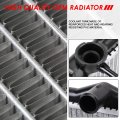 Dpi 1907 Factory Style 1-row Cooling Radiator Compatible With Mitsubishi Mirage 1997-2002 Aluminum Core