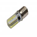 Hqrp 110v E17 Base Silicone Crystal Dimmable Led Bulb Cool White Compatible With Ge General Electric Wb36x10003 Light