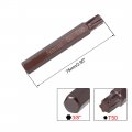 Uxcell Torx Bits 3 8 Inch 10mm Hex Shank 75mm Length Magnetic Screwdriver T50 Screw Driver Bit S2 Alloy Steel