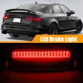 X Autohaux Tail High Mount Brake Stop Light 8k5945097 Third Rear Cab Roof Center For Audi A4 S4 Abs Black Red Housing