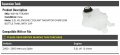 Radiator Coolant Overflow Expansion Tank With Cap Compatible 2000-2005 Mercury Sable 3 0l V6 12-valve