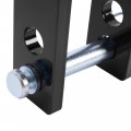 Kuafu Quick Hitch Adapter Used To Adjust Top Link Bracket Movements Fits For Category 1 3-point Tractors Steel Black