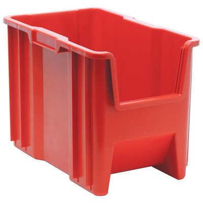 17-1 2 L X 10-7 8 W -1 H Red Quantum Giant Stack Container 1