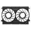 Auto Dynasty Radiator Cooling Fan Shroud For 2018-2024 Audi Q5 Sq5 2 0t 3 0l Natural Black