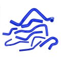 9pcs Silicone Radiator Hose Kit Water High Temp Resistance For D15 D16 Sohc Eg Ek 1992-2000 Blue 