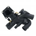 Engine Coolant Thermostat Housing Assembly For Jaguar 4 2l 5 0l V8 Gas S-type Xf Xj8 Xjr Xk Xk8 Xkr Base Oe Aj811793 Aj810214