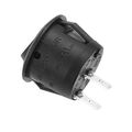 Uxcell Ac250v 10a 5v A 2 Terminal Toggle Spst On Off 2 Position Round Button Small Boat Rocker Switch
