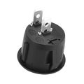 Uxcell Ac250v 10a 5v A 2 Terminal Toggle Spst On Off 2 Position Round Button Small Boat Rocker Switch