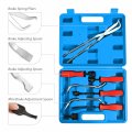 8 Pcs Brake Spring Installer Remover Plier Tools Set With Carrying Case Tools-00244 Drum Service Kit For Shoe Replacement And