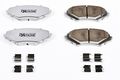 Z26-1009 Carbon Fiber Ceramic Front Brake Pads For Mazda Rx 8 2004 To 2011 Performance Street Warrior Upgrade With Installation 