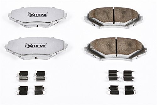 Z26-1009 Carbon Fiber Ceramic Front Brake Pads For Mazda Rx 8 2004 To 2011 Performance Street Warrior Upgrade With Installation