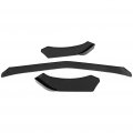 Ocpty 3pcs Universal Car Front Bumper Spoiler Lip