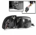 Led Replacement Headlights W Corner Lamps Black For 1997-03 Ford F-150 1997-02 Expedition