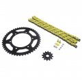 1992-1995 Fits Suzuki Rm125 Rm 125 Yellow O Ring Chain Sprocket Blk 12 49 112l