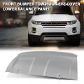 Front Bumper Tow Hook Eye Cover Lower Valance Panel For Range Rover Evoque 2012-2015 Silver