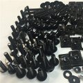 Smt-complete Fairing Bolts Screws Fasteners Kit Compatible With Suzuki Hayabusa Gsxr1300 Black B00rue0mwa