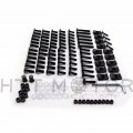 Smt-complete Fairing Bolts Screws Fasteners Kit Compatible With Suzuki Hayabusa Gsxr1300 Black B00rue0mwa
