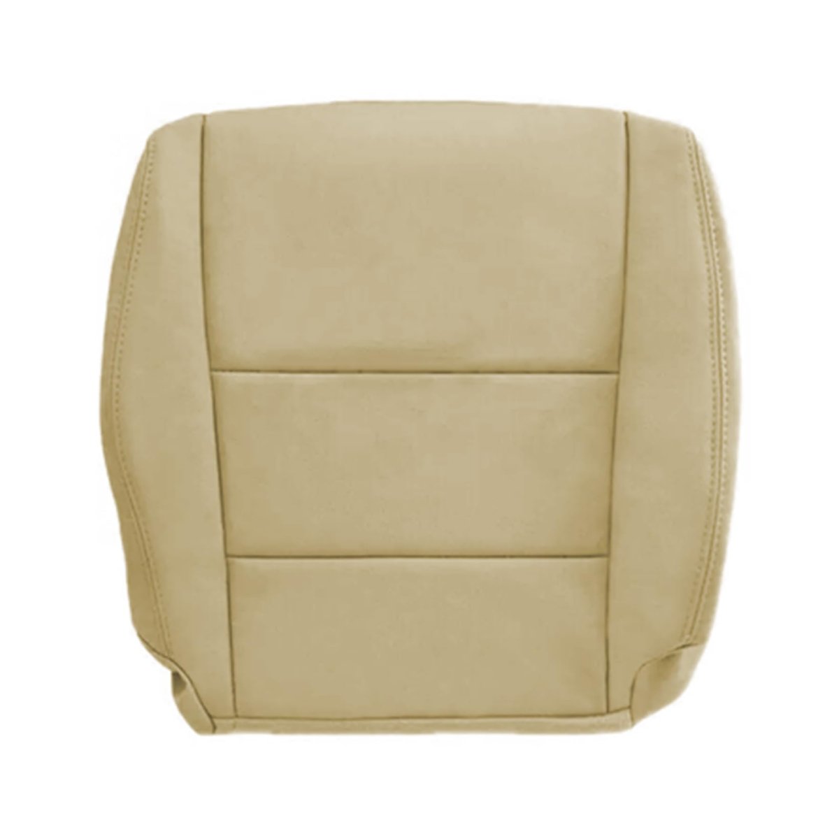 Front Driver Side Bottom Replacement Seat Cover Tan Microfiber Leather For Honda Accord 4 Door Sedan 2008 2012 8th Gen Ex Se Lx