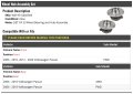 Wheel Hub Bearing Assembly Set Of 2 For 2006-2010 2012-2020 Volkswagen Passat