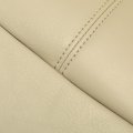 Ecotric Seat Cover Compatible With 2000-2002 Chevrolet Chevy Tahoe Suburban 1500 2500 Artificial Leather Light Shale Tan Driver