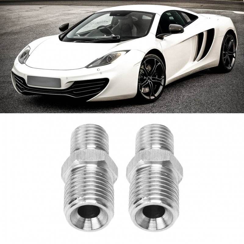 4an To M14x1 5 Fuel System Line Connector Adapter Fitting Pipe Straight Stainless Steel For Most Fluids